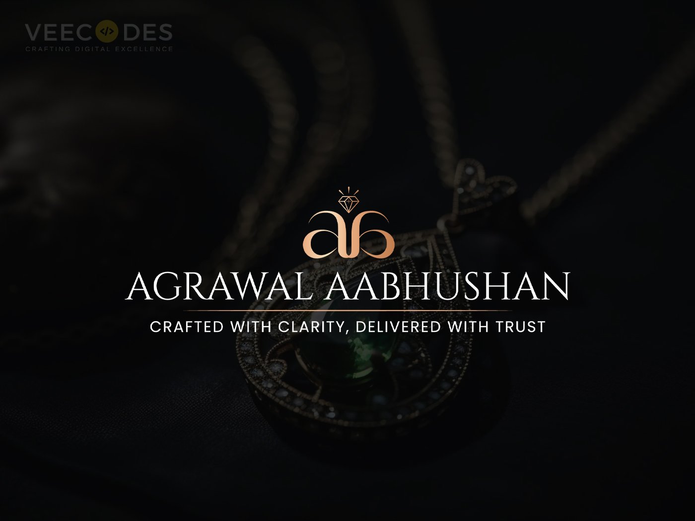 Veecodes Logo Design Agrawal Aabhushan